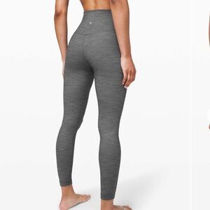 Lululemon Align Pant II 25"
Mini Heathered Herringbone Heathered Black White
